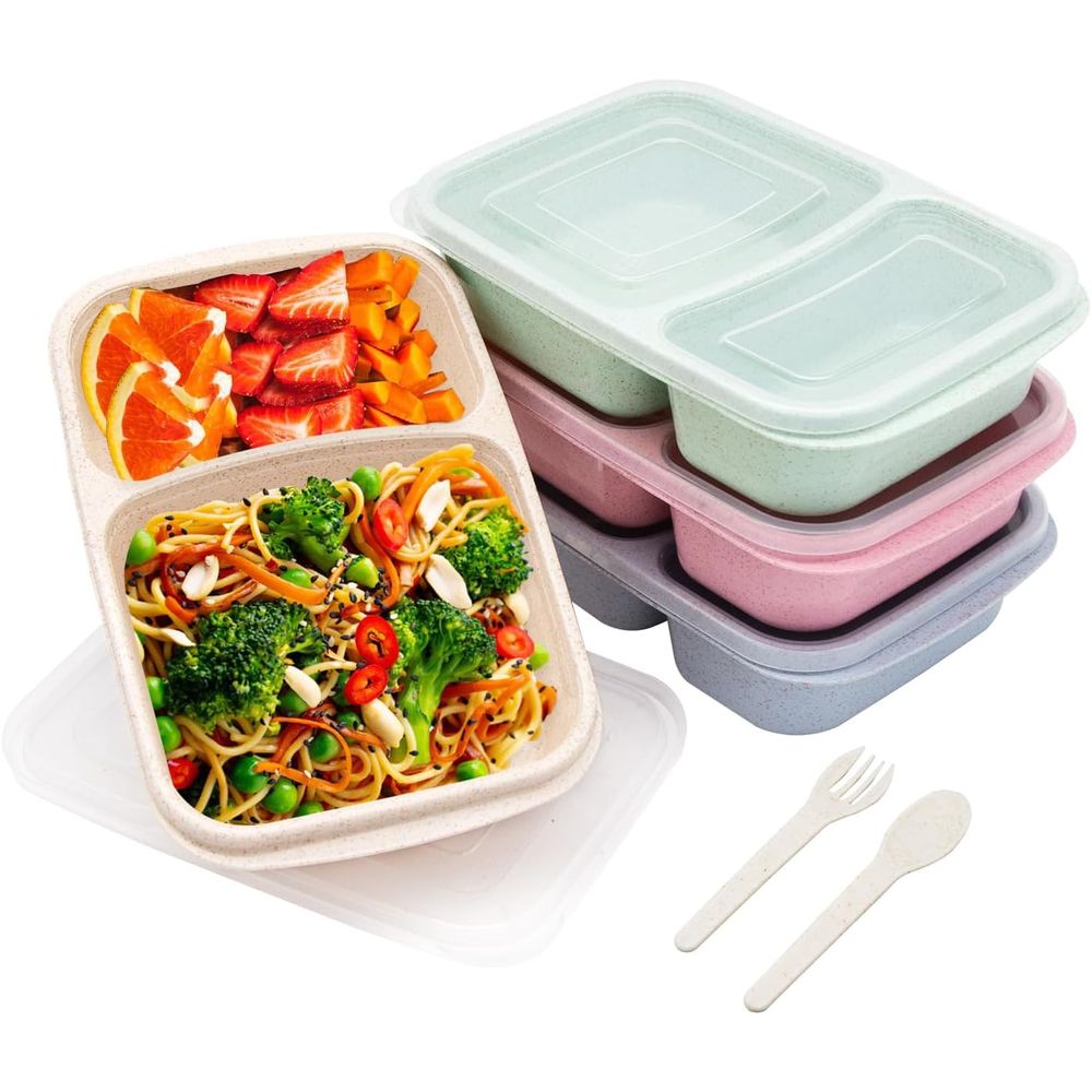 Food Storage Safe - 4 Pack Bento Lunch Box, 2