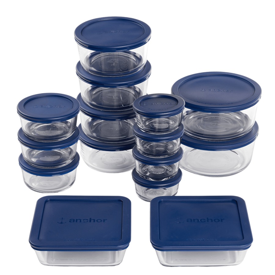 Food Storage Containers Glass - Glass Food Storage Containers with SnugFit