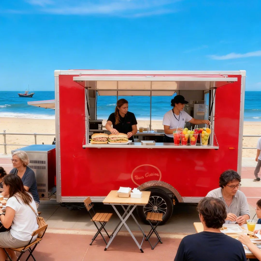 Food Quality Storage And Transport - Spacious Portable Heavy-Duty Food Trailer High-Quality
