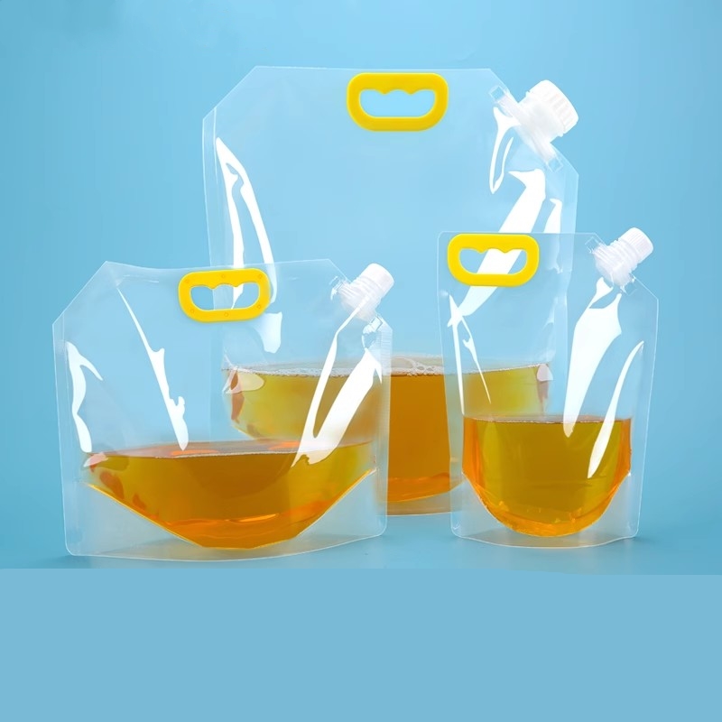 Food Storage Necessities - New Liquid Suction Nozzle Bag Clear