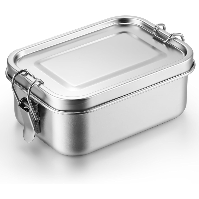 Food Storage Organiser - Stainless Steel Food Storage Containers with