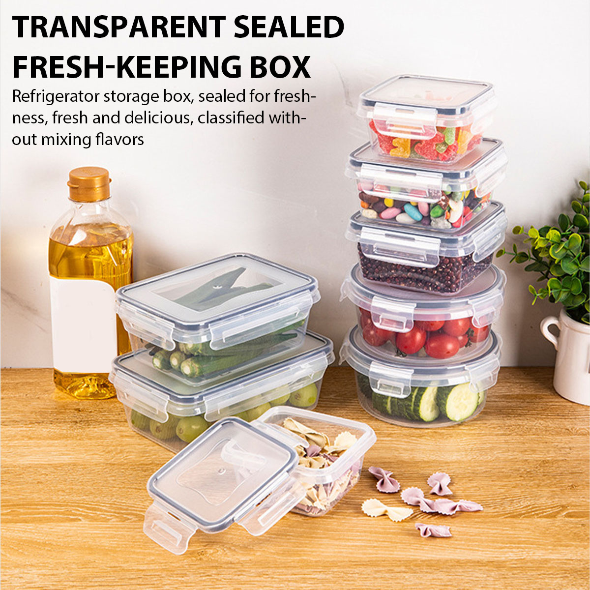 Food Storage Vegetables - 24Pcs/set Food Storage Box Set Kitchen