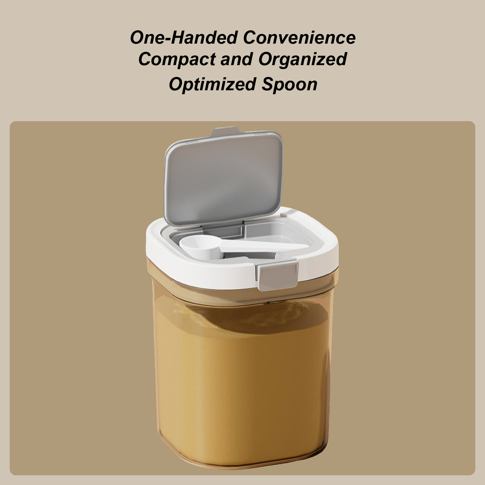 Food Storage Reserve - Travel Formula Dispenser Sealed Milk Powder