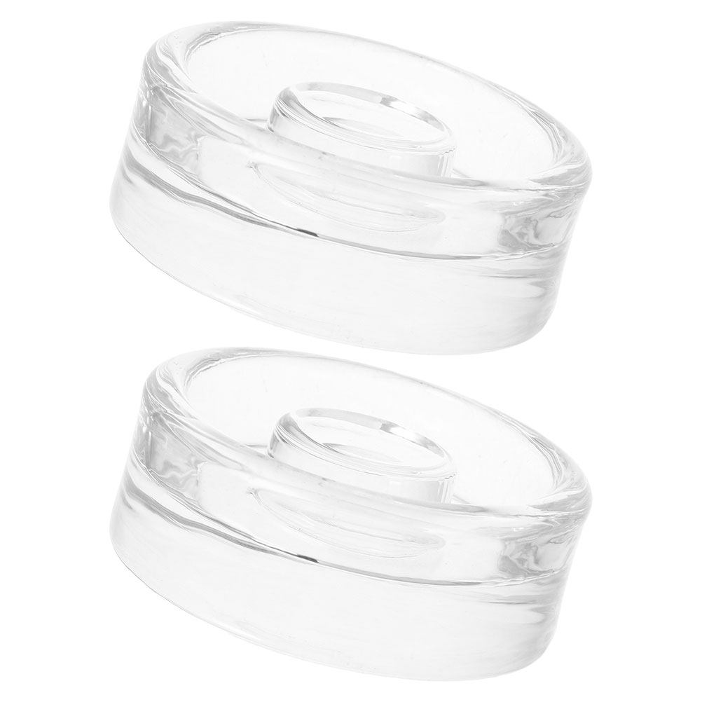 Food Storage Jar Glass - 2Pcs Wide Mouth Fermenting Glass Weights