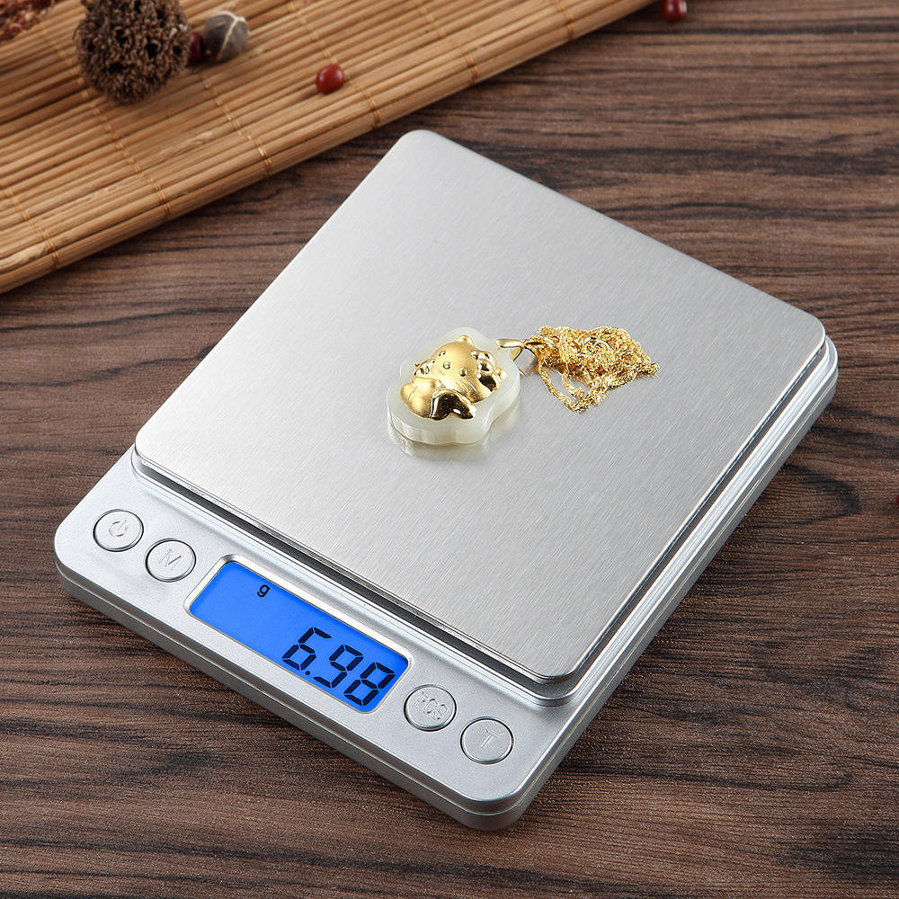 Food Storage Table - LCD Digital Jewelry Scale 3kg 0.1g/500g