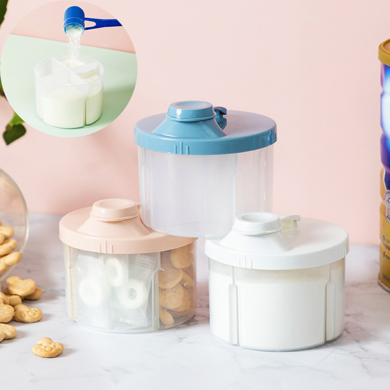 Food Storage Essentials - 4 Grid Portable Baby Food Storage
