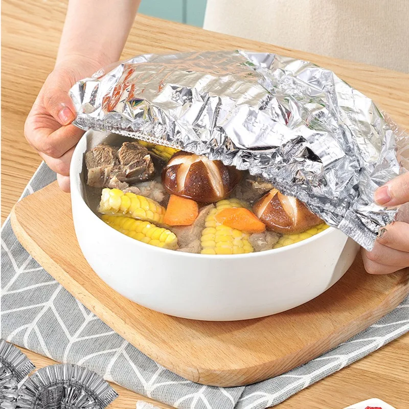 Food Storage To Keep Warm - 10/20PCS Aluminum Foil Cover Heat-Resistant Insulation