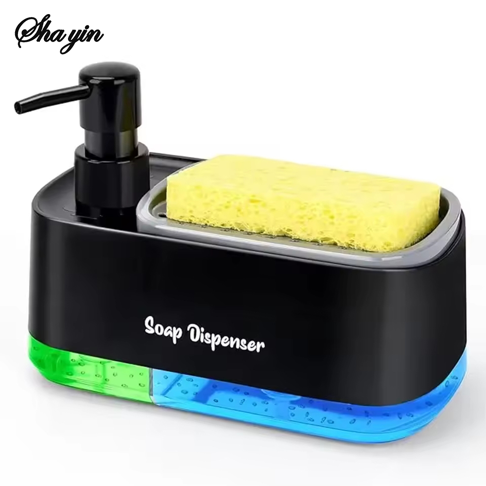 Food Storage Organiser - 3-in-1 Hand And Dish Soap Dispenser