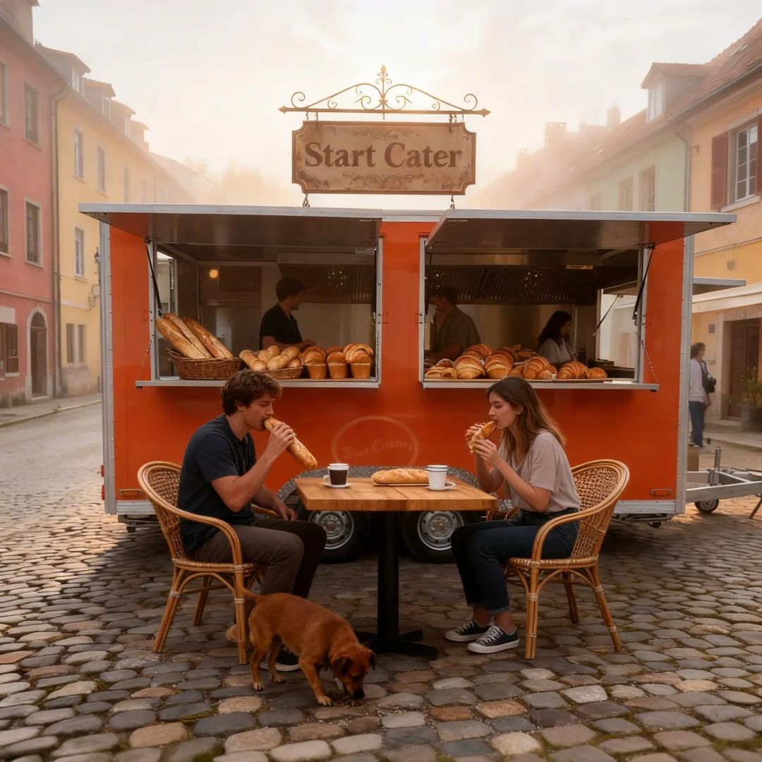 Food Quality Storage And Transport - Outdoor Market Vending Food Cart Foldable