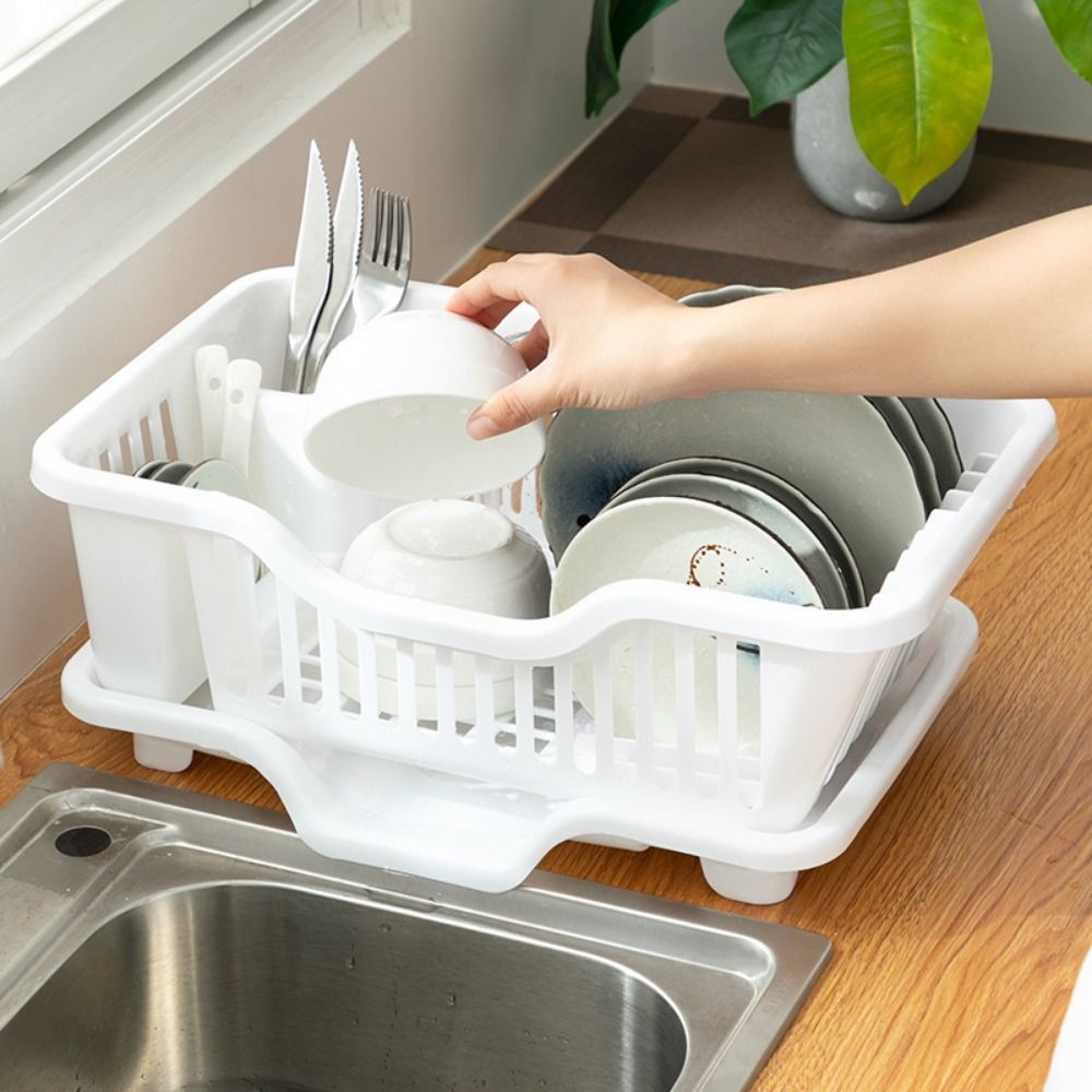 Food Storage Organiser - Kitchen Chopsticks Spoons Organizer Countertop Dinnerware
