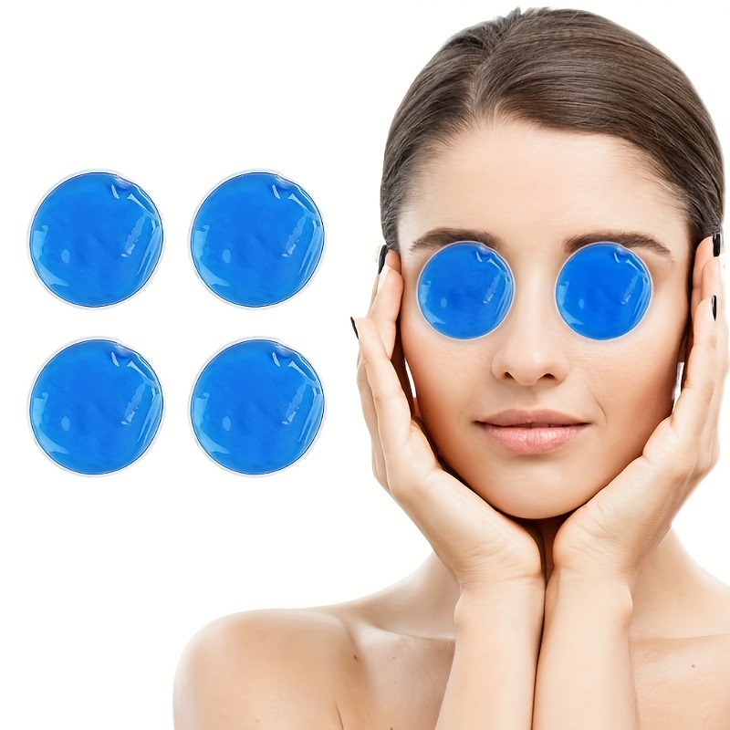 Cold Pack Ice Gel - 1/2/4PCS Reusable Gel Eye Mask for