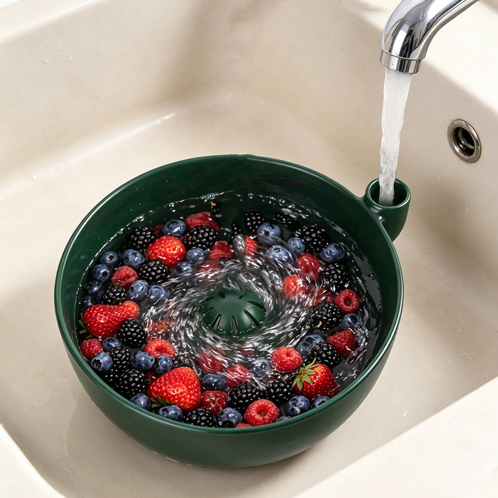 Automatic Swirl Fruit Washing  - Food Storage Vegetables review and price