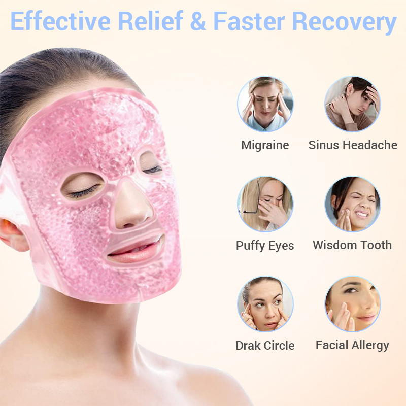Ice Mask Cold Face Eye Mask Ic - Cold Pack Ice Gel review and price