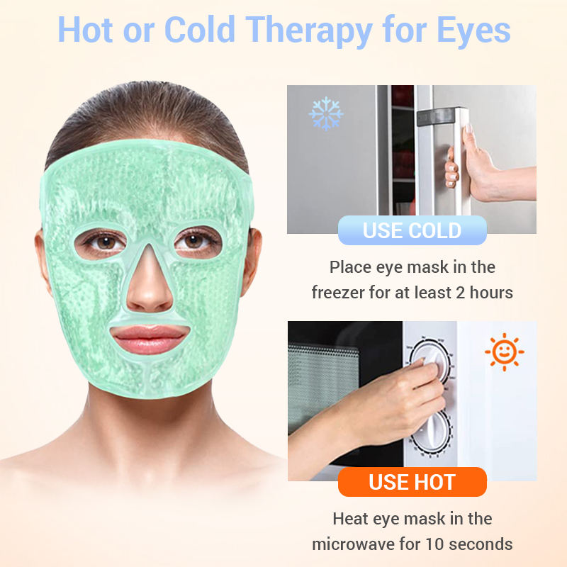 Ice Mask Cold Face Eye Mask Ic - Cold Pack Ice Gel review and price