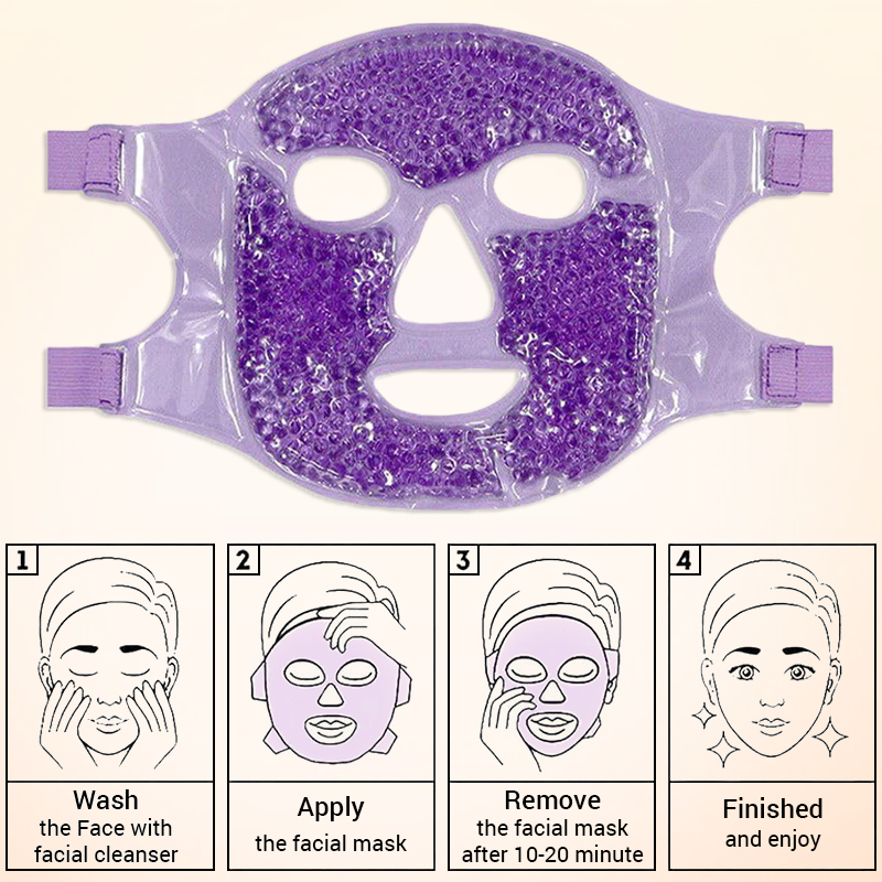 Ice Mask Cold Face Eye Mask Ic - Cold Pack Ice Gel review and price