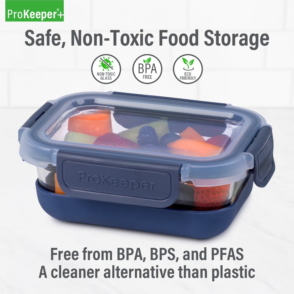 2 Pack 1.6 Cup Glass Food Stor - Food Storage Containers Glass review and price