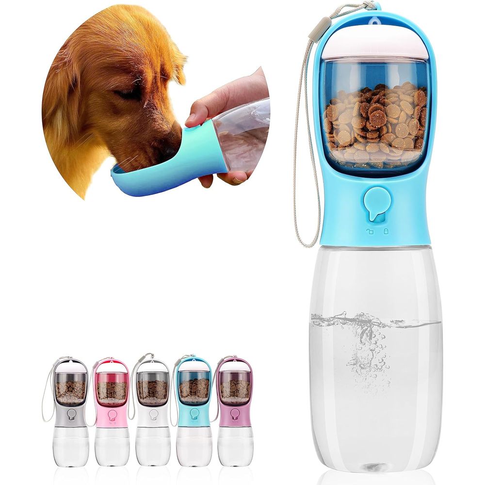 Dog Water Bottle with Food Con - Food Storage Essentials review and price