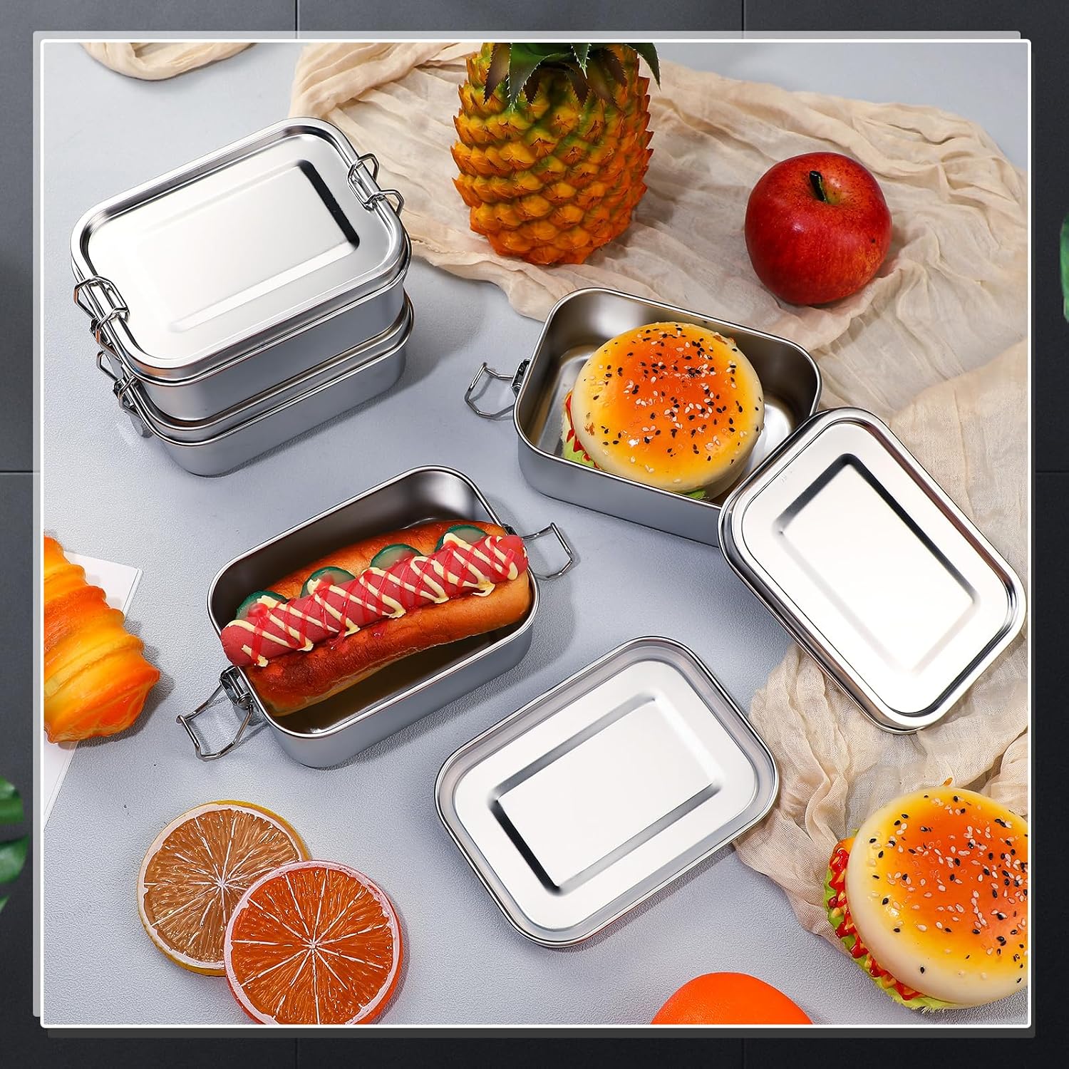 Stainless Steel Food Storage C - Food Storage Organiser review and price