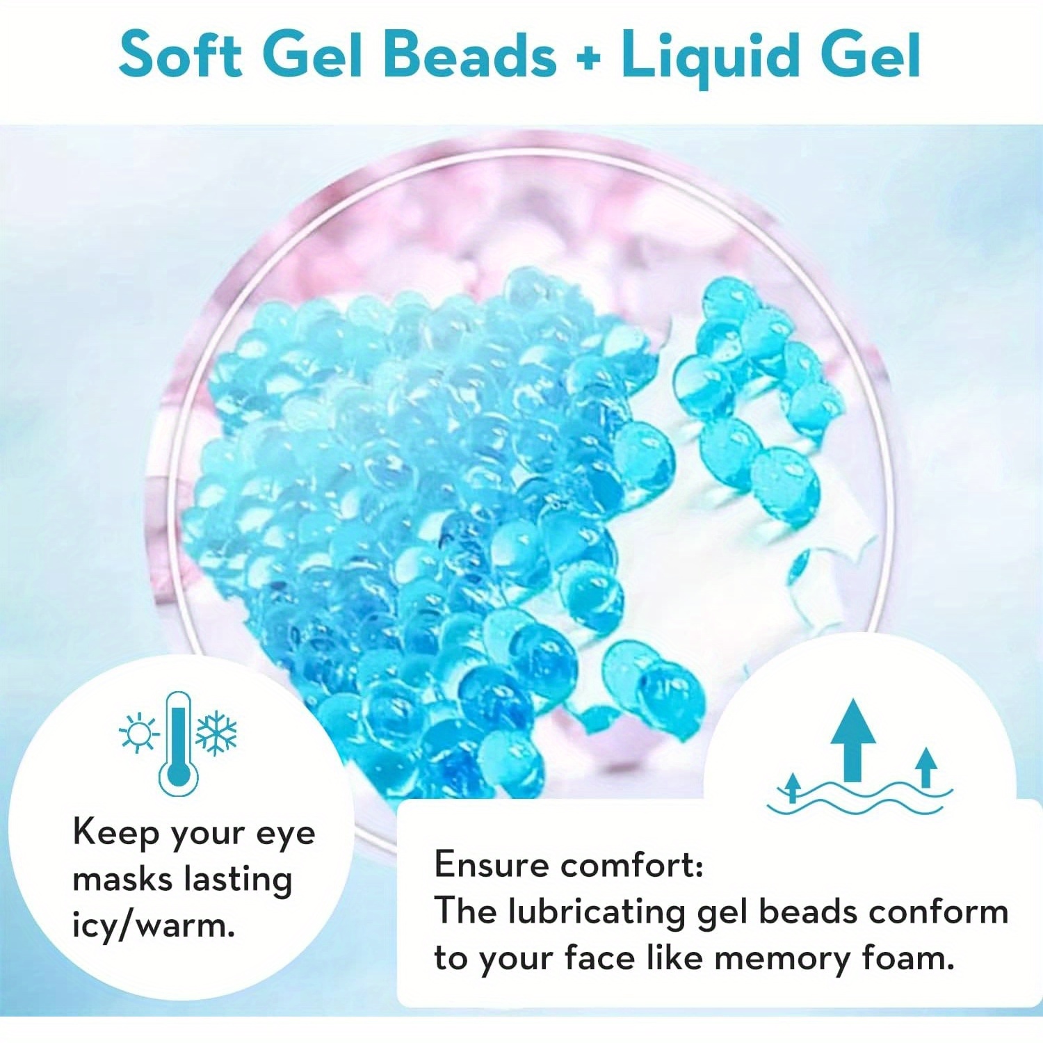 2Pcs/Set Gel Eye Mask Cooling  - Cold Pack Ice Gel review and price
