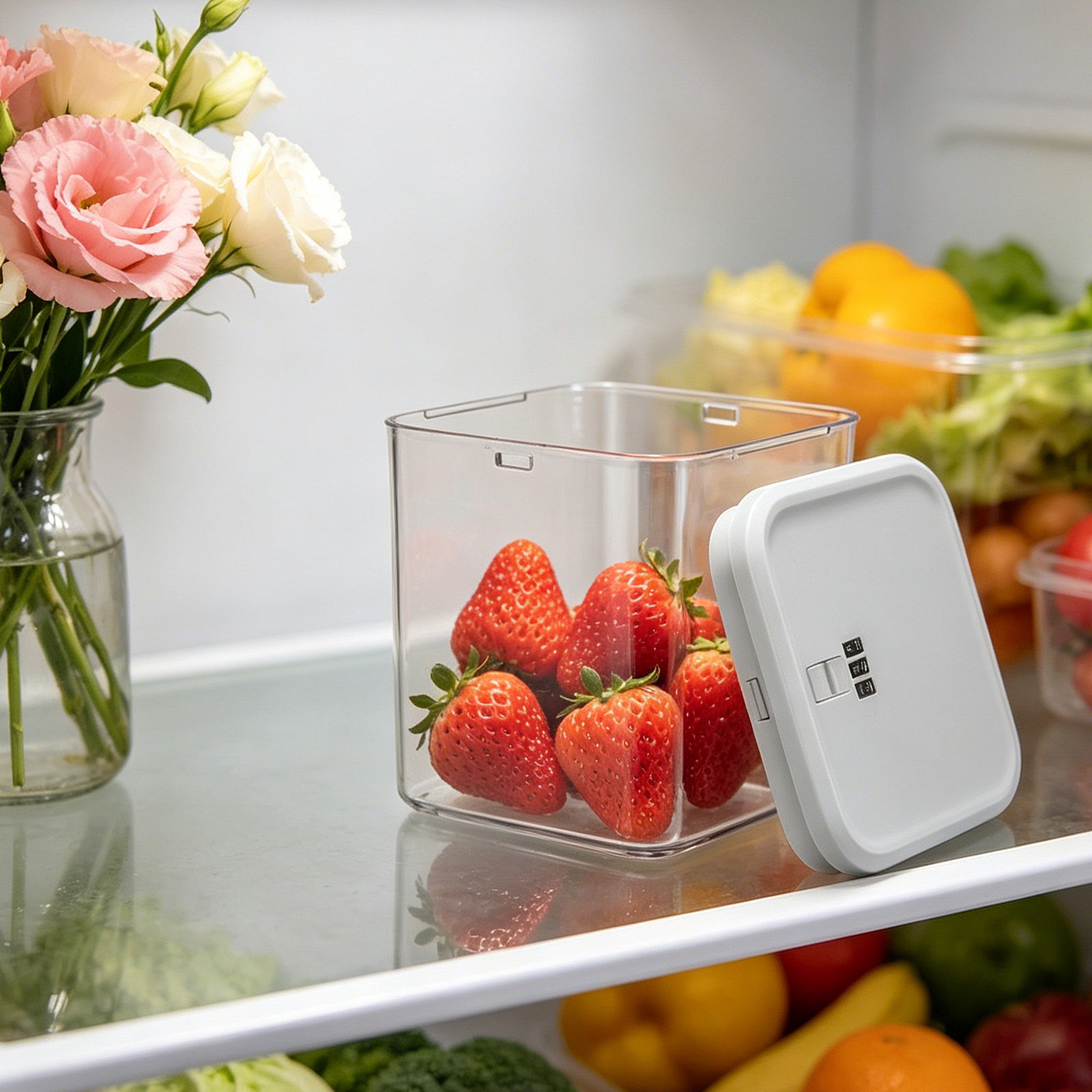Clear Stackable Lock Box for F - Food Storage Safe review and price