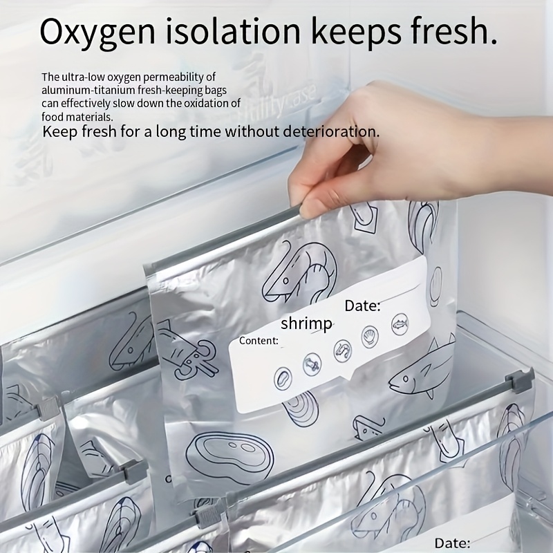 10/60pcs Aluminum Foil Storage - Food Storage Essentials review and price