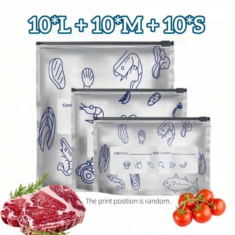 10/60pcs Aluminum Foil Storage - Food Storage Essentials review and price