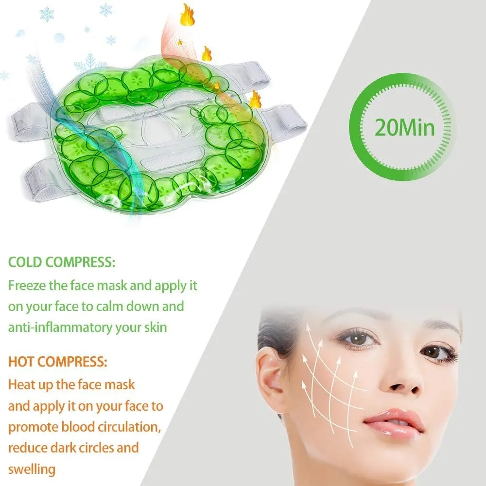 Face Ice Gel Pack with Wrap Re - Cold Pack Ice Gel review and price