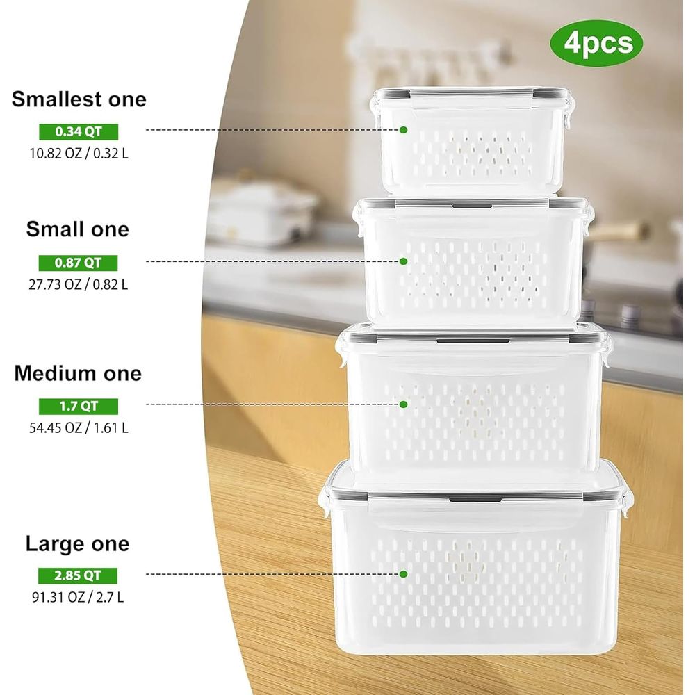 Storage Containers with Remova - Food Storage Safe review and price