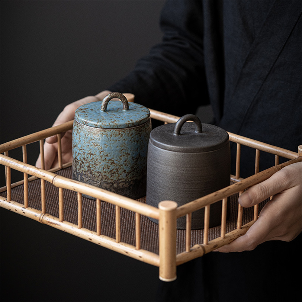 Ceramic Tea Caddy Sealed Jar S - Food Storage Organiser review and price