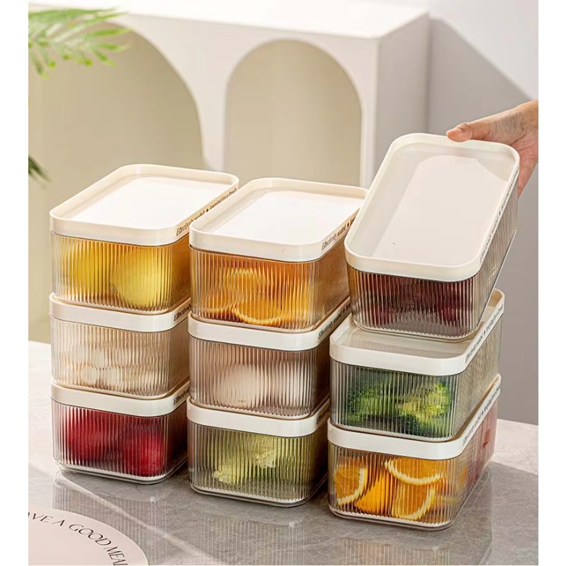 Stackable Plastic Rectangle PE - Food Storage Vegetables review and price