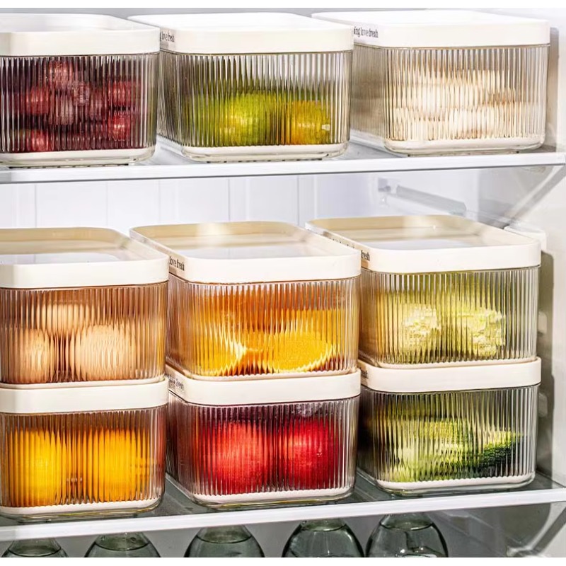Stackable Plastic Rectangle PE - Food Storage Vegetables review and price