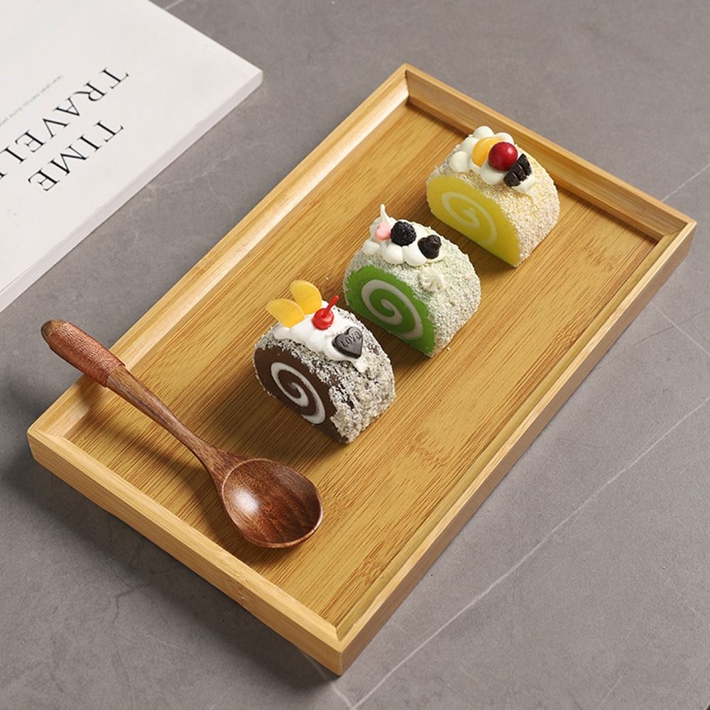 Decorate Tray Natural Bamboo B - Food Storage Table review and price
