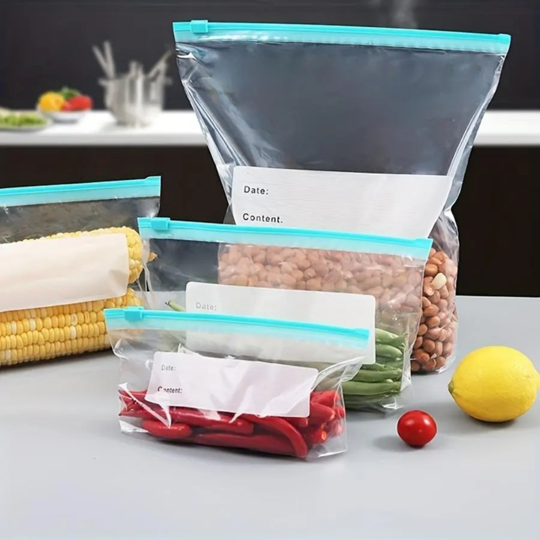 60pcs Reusable Fridge Fresh Ba - Food Storage Essentials review and price