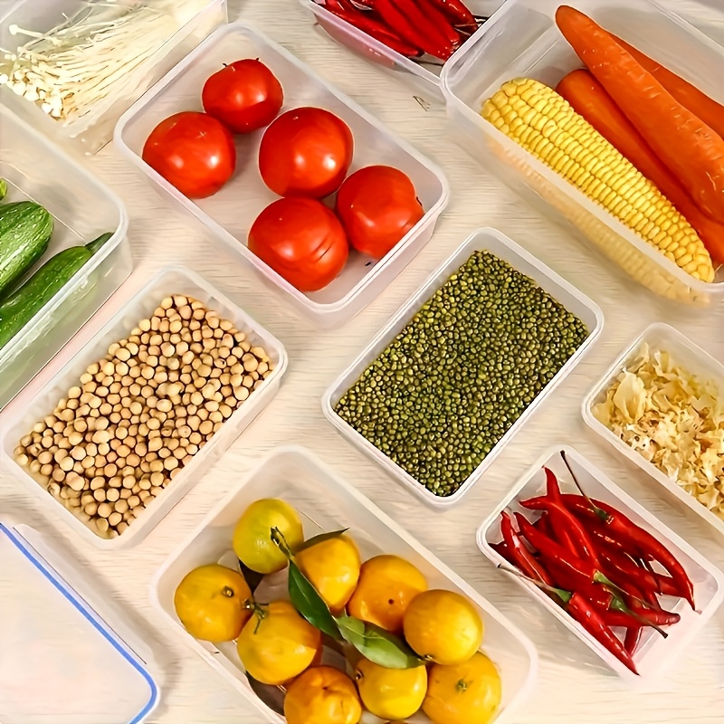 8Pcs Set Includes 4 Containers - Food Storage Organiser review and price