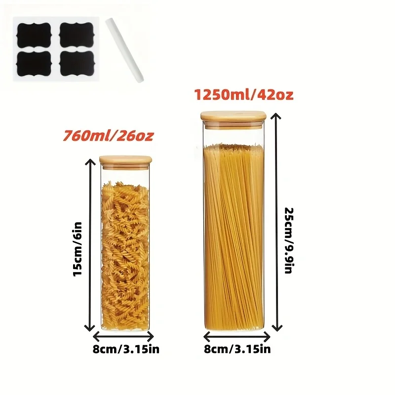 Modern 26/42oz Glass Storage C - Food Storage Acrylic Containers review and price
