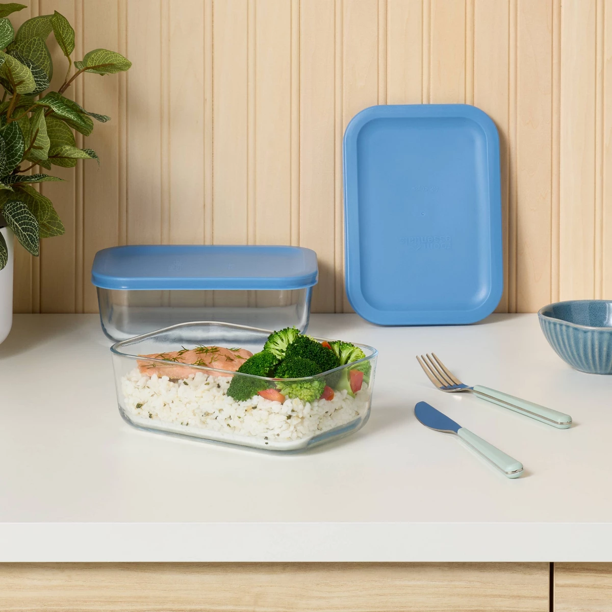 4pc (set of 2) 4c Rectangular  - Food Storage Essentials review and price