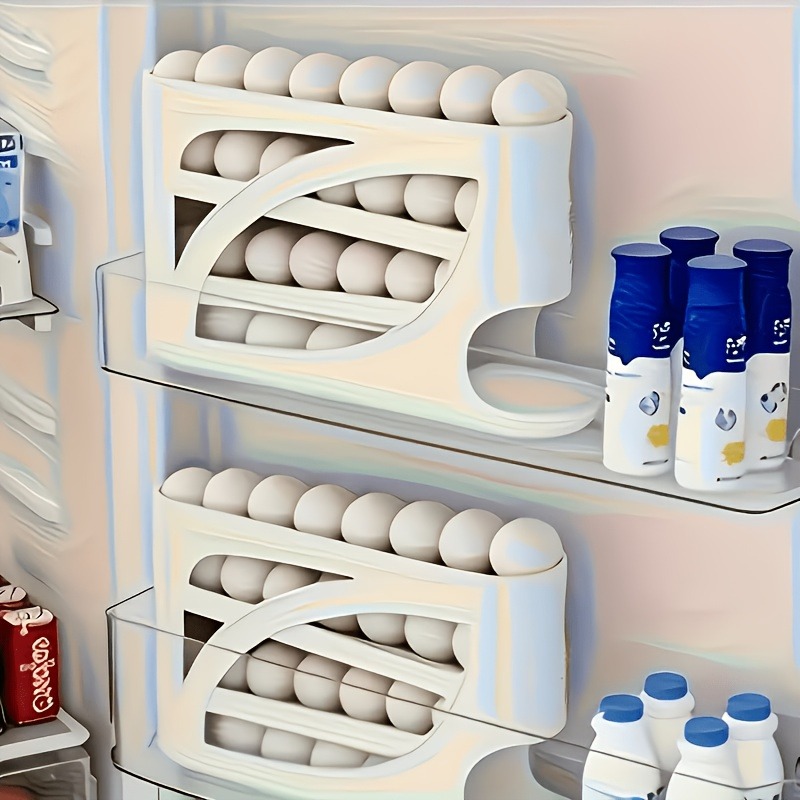 1Pcs Auto Rolling Egg Dispense - Food Storage Quart review and price