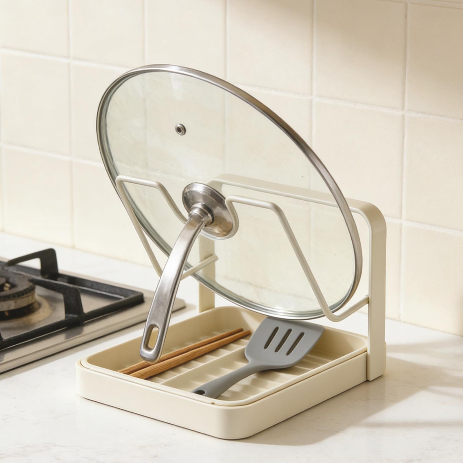 Pot Lid Organizer Anti-Slip Ki - Food Storage Organiser review and price