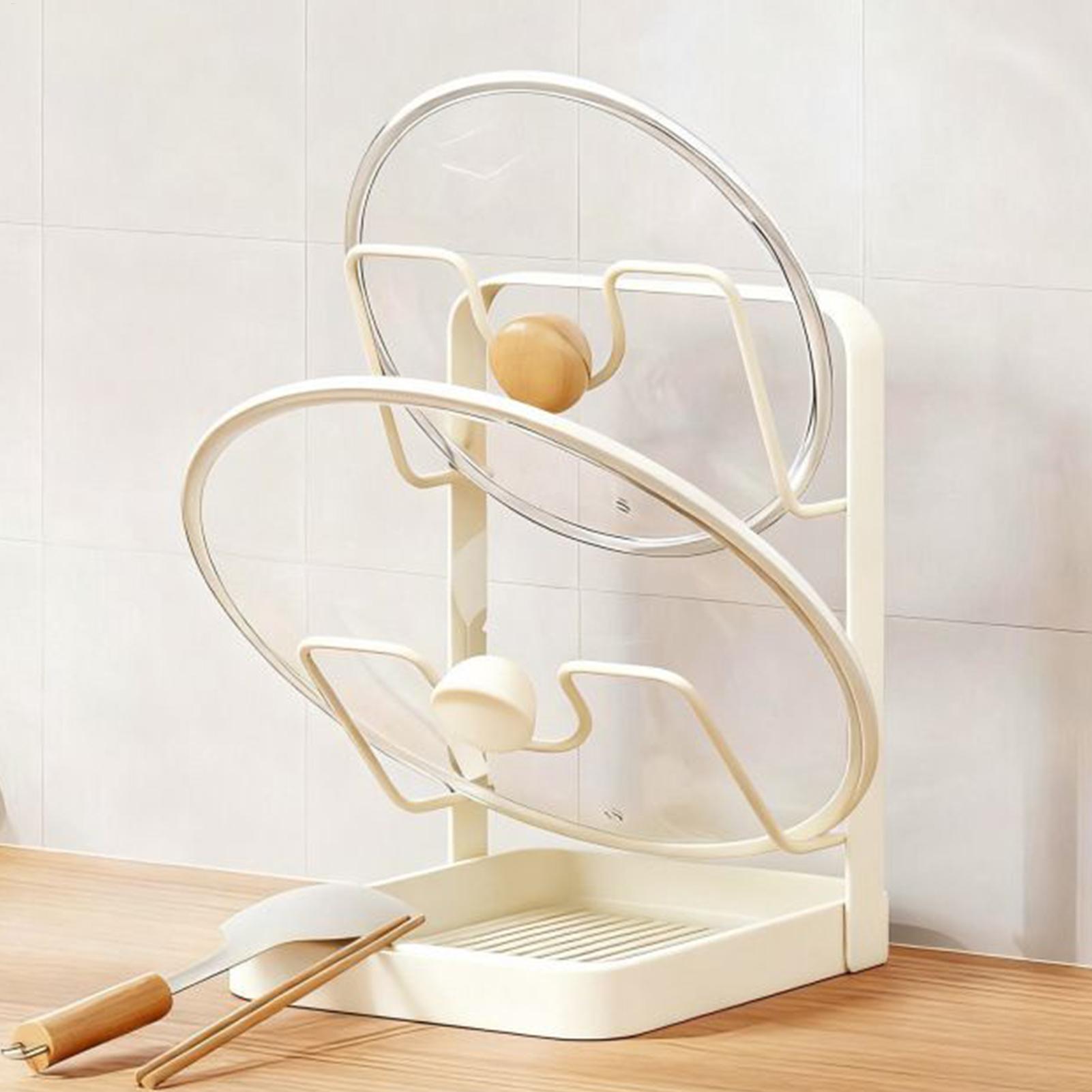 Pot Lid Organizer Anti-Slip Ki - Food Storage Organiser review and price