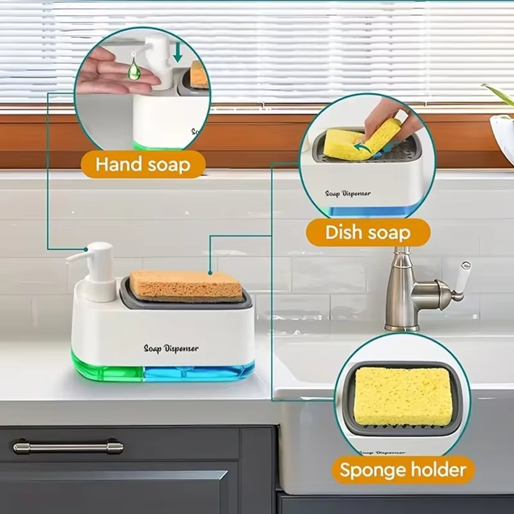 3-in-1 Hand And Dish Soap Disp - Food Storage Organiser review and price