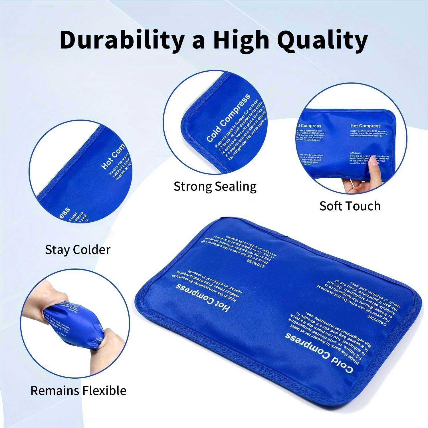 Ice Packs for Injuries Hot Col - Cold Pack Ice Gel review and price