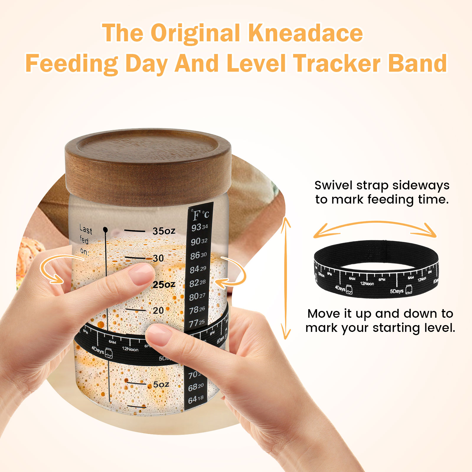 Sourdough Starter Jar Kit 1000 - Food Storage Jar Glass review and price