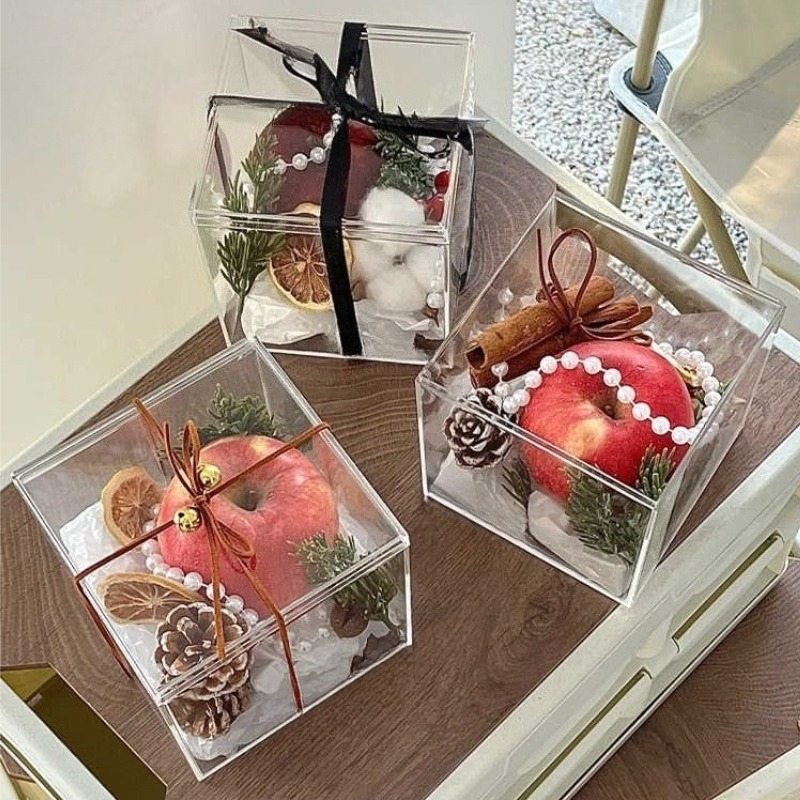 1-50pcs Transparent Acrylic Bo - Food Storage Acrylic Containers review and price