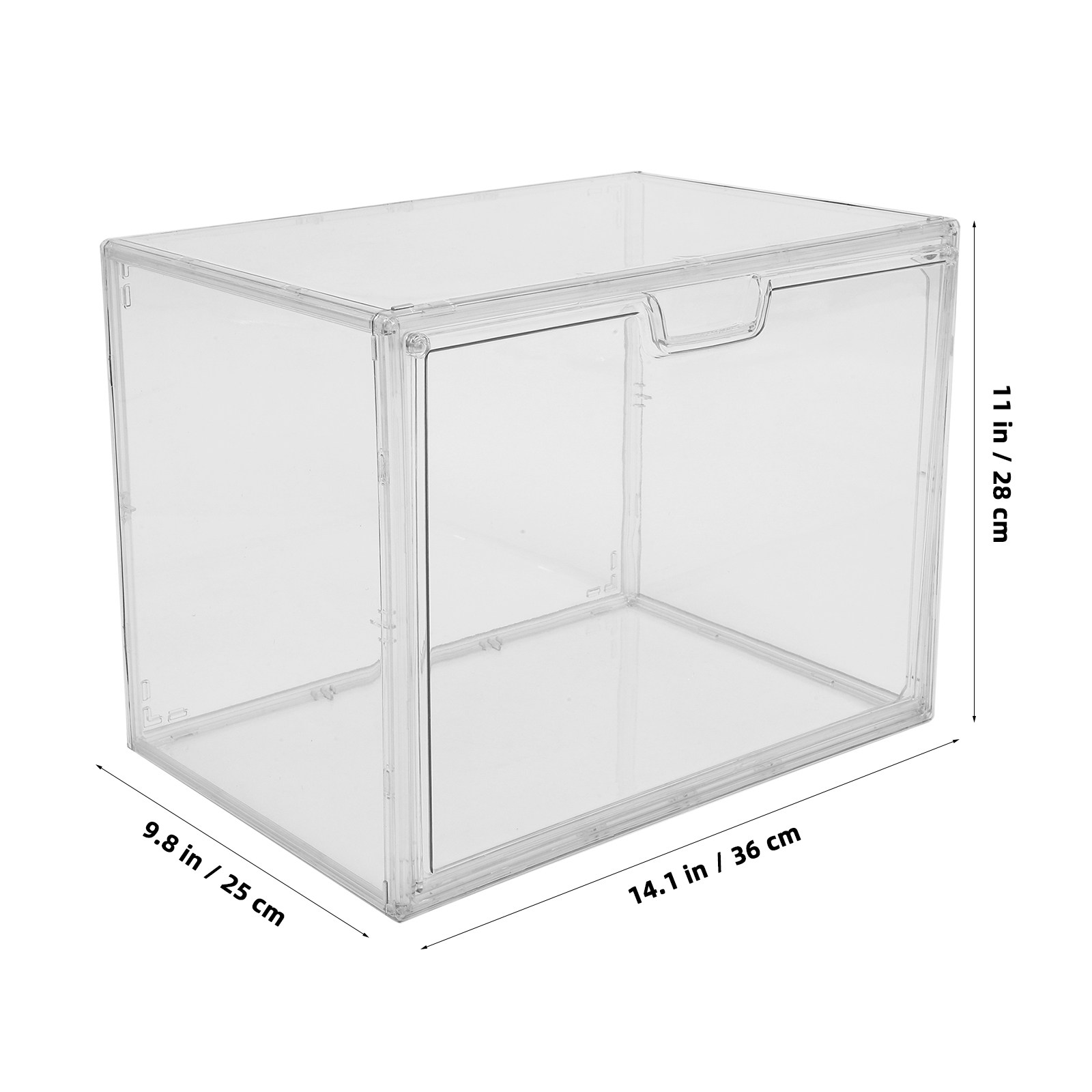 Acrylic Transparent Bread Box  - Food Storage Acrylic Containers review and price