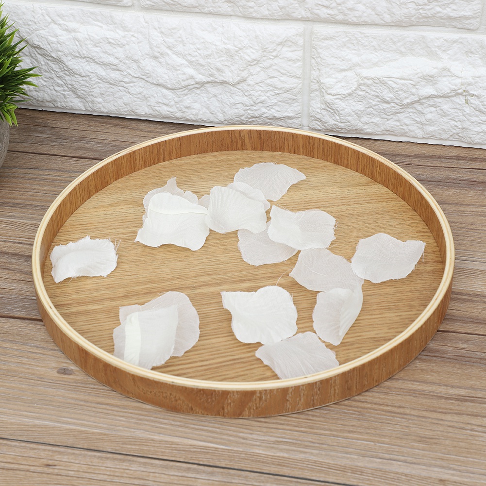 Wooden Serving Tray Tea Plate  - Food Storage Table review and price