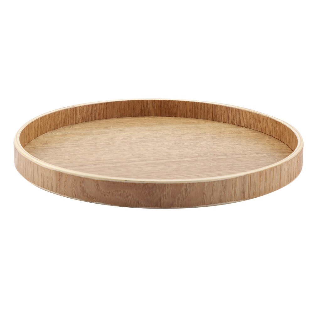 Wooden Serving Tray Tea Plate  - Food Storage Table review and price