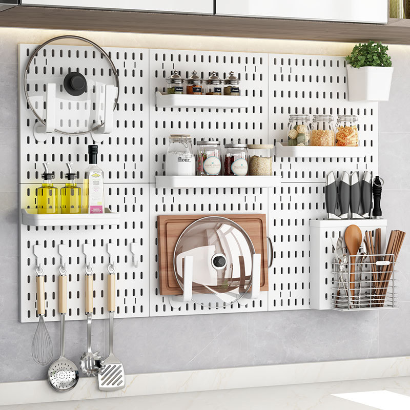 Kitchen Wall Mount Pegboard Or - Food Storage Organiser review and price