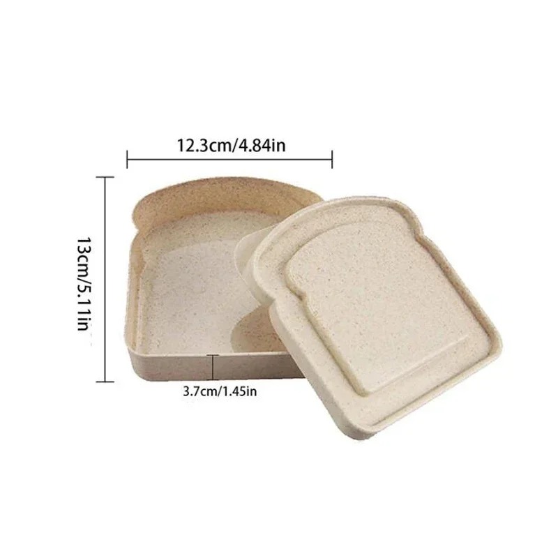 1/4pcs Reusable Bento Sandwich - Food Storage Quart review and price