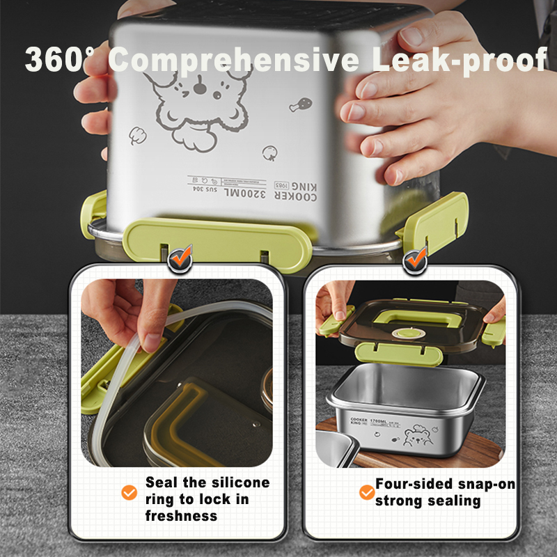 COOKER KING 420ml-6200ml Large - Food Storage Safe review and price