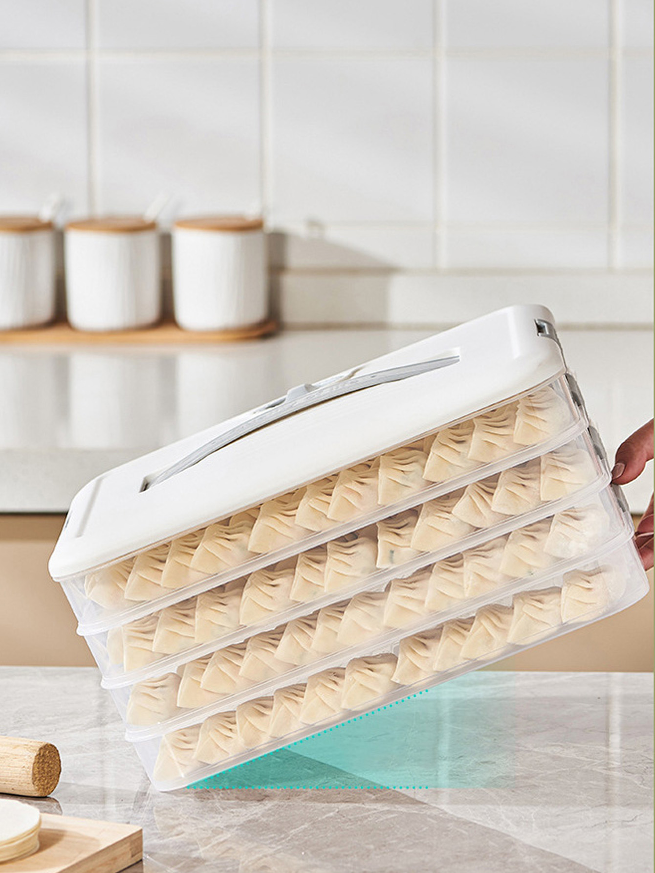 1PC Multi-Layer Dumpling Organ - Food Storage Essentials review and price